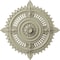 Ekena Millwork Haylynn Ceiling Medallion (Fits Canopies up to 1 1/4"), 29 1/8"OD x 1 1/4"ID x 4"P, Clear Yellow CM29HYCYF - alternate 1